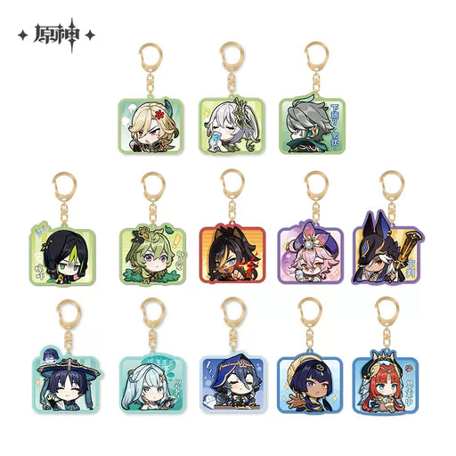 Genshin Impact - Chibi Series Sumeru Emoji Acrylic Pendants - miHoYo