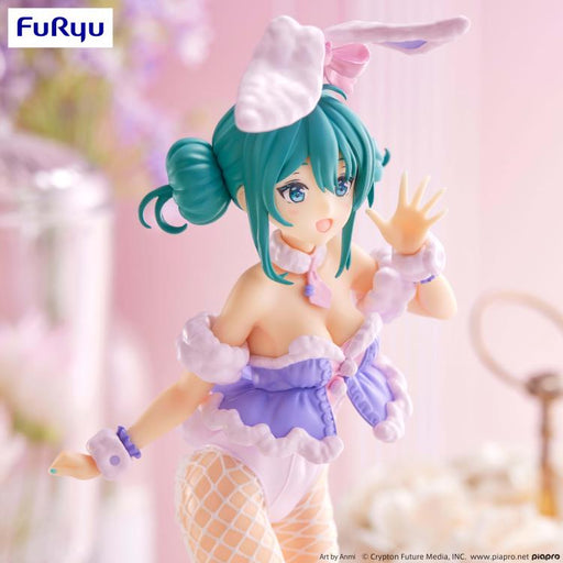 Vocaloid - Hatsune Miku: BiCute Bunnies White Rabbit (Purple Ver.) - FuRyu