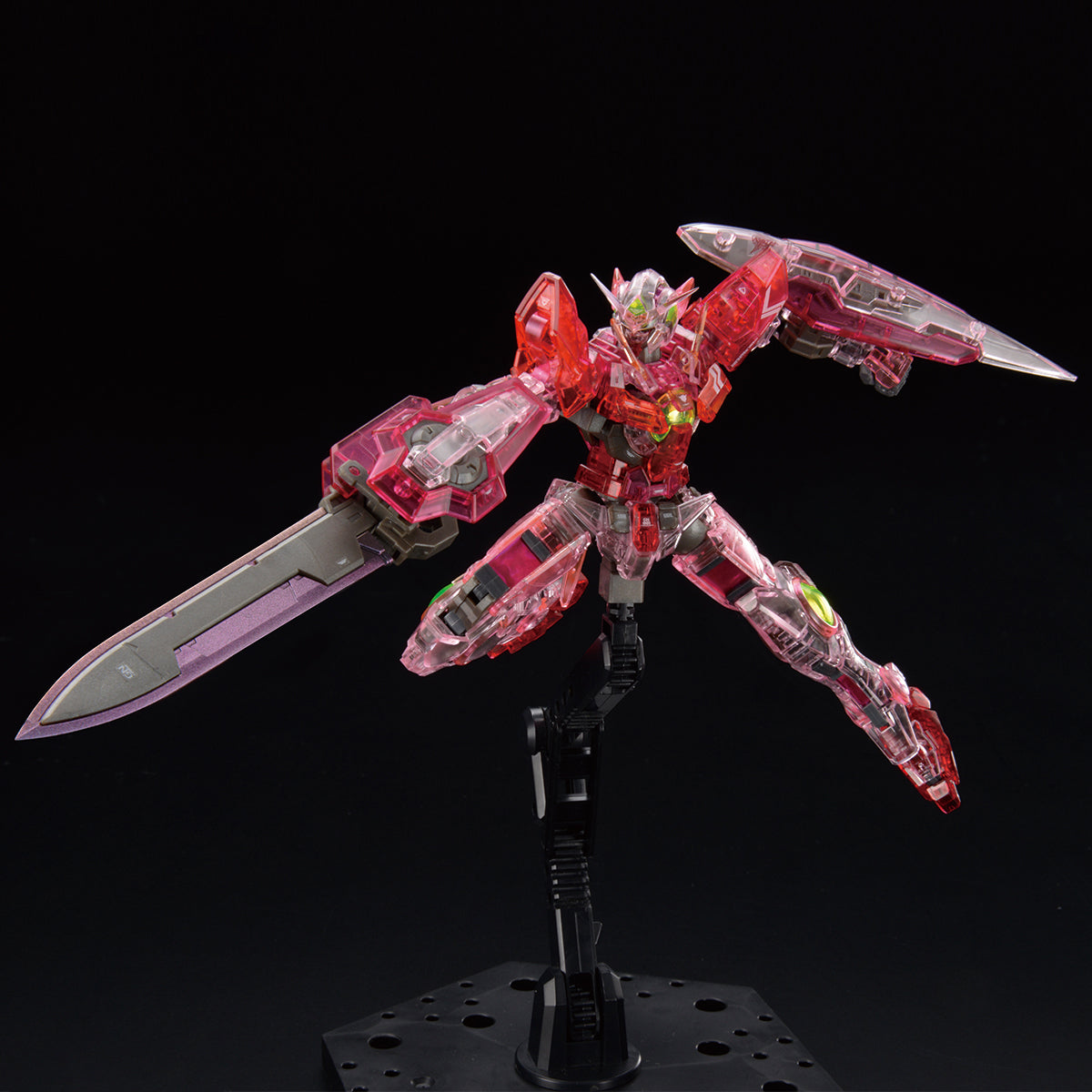 RG 1/144 Gundam Base Limited RG Gundam Exia (Trans-Am Clear) - Bandai