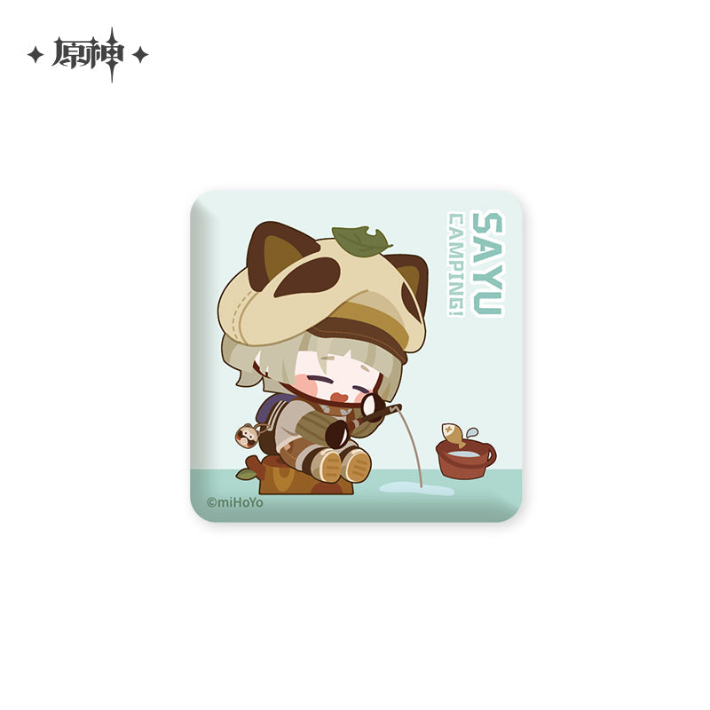 Genshin Impact - Camping! Square Badge - miHoYo