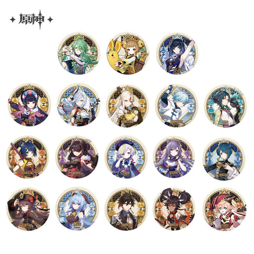 Genshin Impact - Liyue City Tinplate Badge - miHoYo