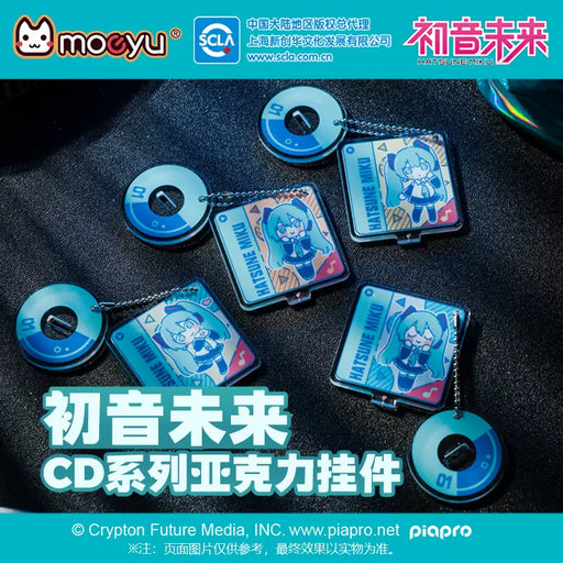 Vocaloid - Hatsune Miku: Official Acrylic Pendant 4-Set - Moeyu