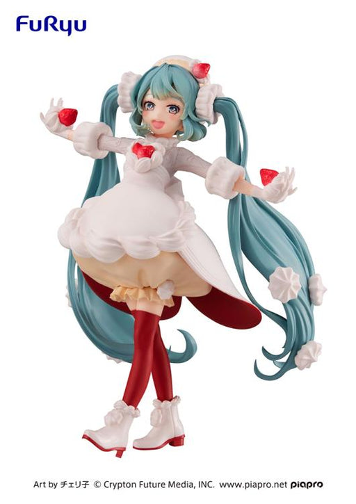 Vocaloid - Hatsune Miku: Sweet Tea Time Strawberry Short - FuRyu