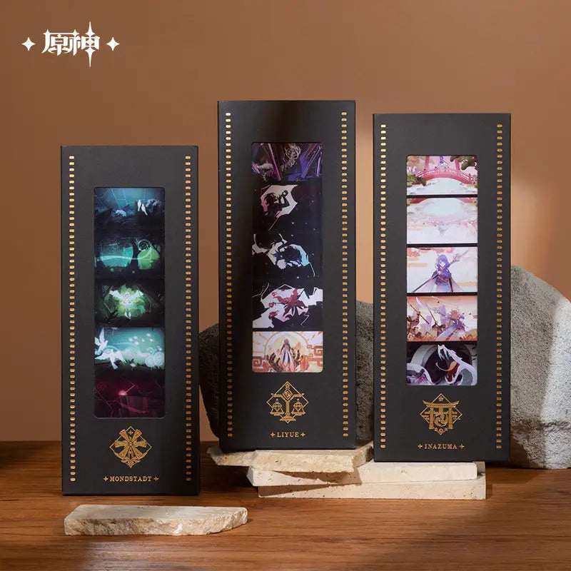 Genshin Impact - Glimpse of the World Film Bookmark Set - miHoYo