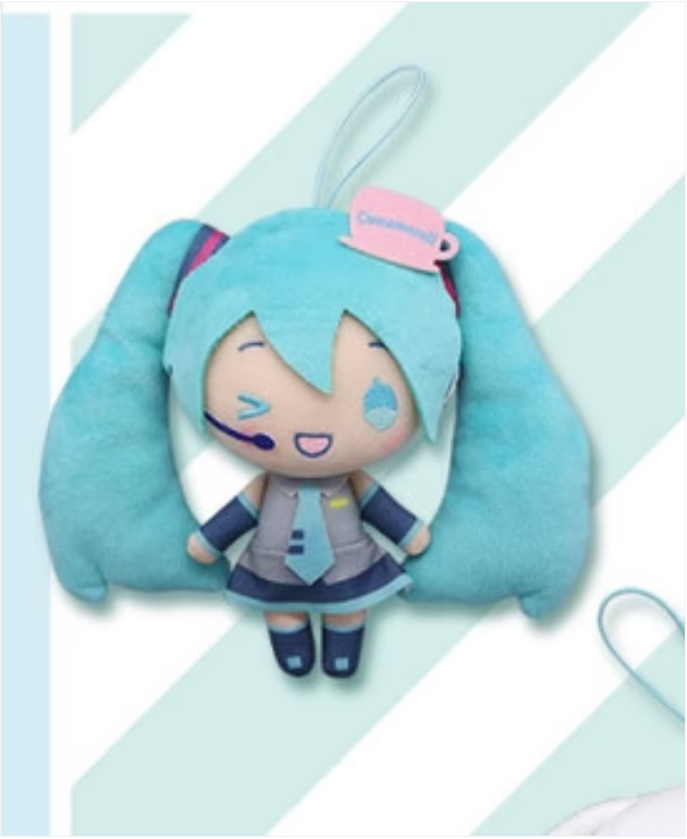 Vocaloid - Hatsune Miku x Cinnamoroll Plushie: Ver. A - FuRyu