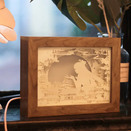 Genshin Impact - Jade Moon, Paper Carvings Night Lamp - miHoYo