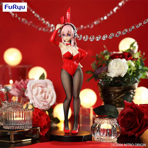 Super Sonico - Super Sonico BiCute Bunnies (Red Rabbit Ver.) - FuRyu