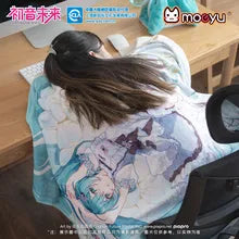 Vocaloid - Hatsune Miku: 39 Language of Flowers Flannel Blanket - Moeyu