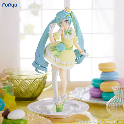 [Pre-order] Vocaloid - Hatsune Miku: Exceed Creative SweetSweets (Citron Macaron Ver.) - FuRyu