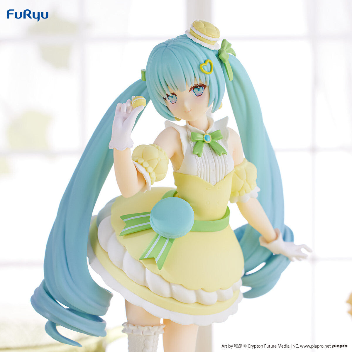 [Pre-order] Vocaloid - Hatsune Miku: Exceed Creative SweetSweets (Citron Macaron Ver.) - FuRyu