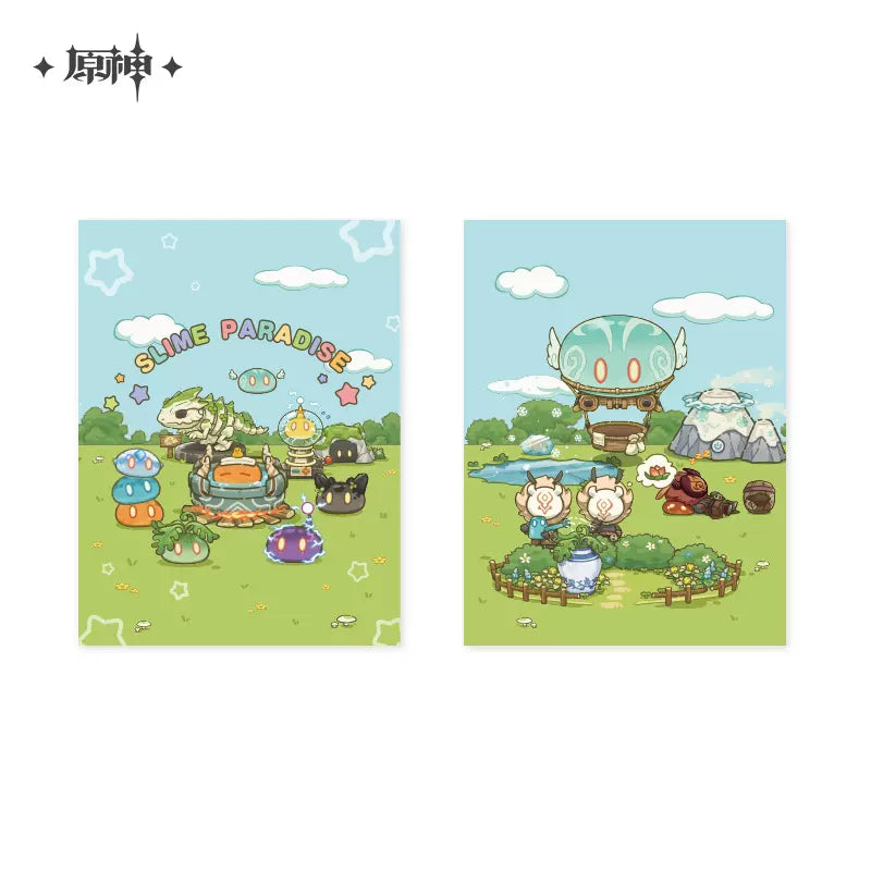 [Pre-order] Genshin Impact - Slime Paradise Parasol, Folder, Towel - miHoYo