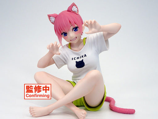 [Pre-order] The Quintessential Quintuplets- Desktop Cute Figure: Ichika Nakano Cat Room Wear Ver. - TAITO