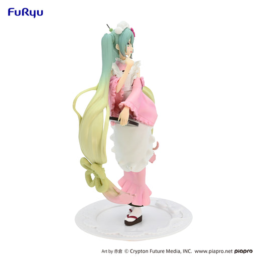 [Pre-order] Vocaloid - Hatsune Miku Exceed Creative Figure (Matcha Green Tea Parfait Sakura Ver.) - FuRyu