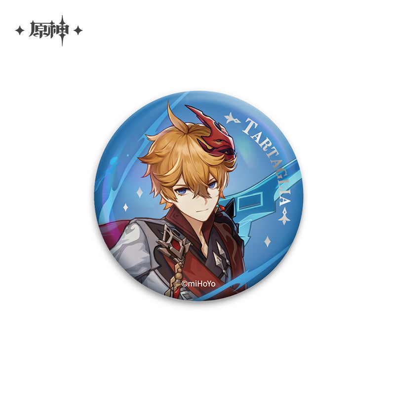 Genshin Impact - Character Art Tinplate Badge - miHoYo