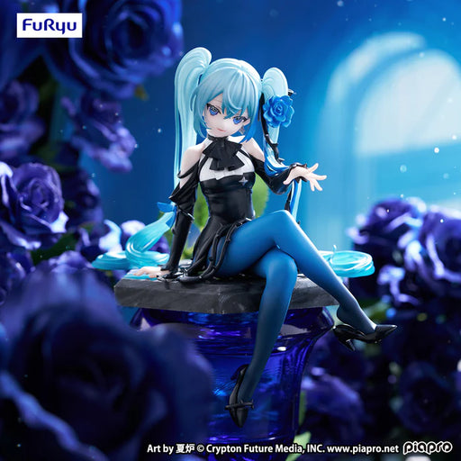 [Pre-order] Vocaloid - Hatsune Miku: Noodle Stopper (Flower Fairy Blue Rose) - FuRyu