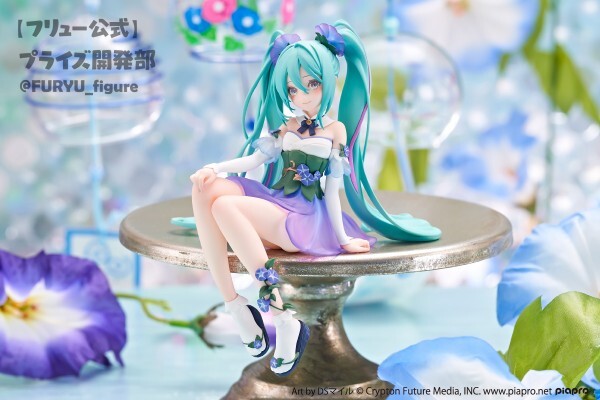 Vocaloid - Hatsune Miku: Flower Fairy Morning Glory Ver. Noodle Stopper - FuRyu