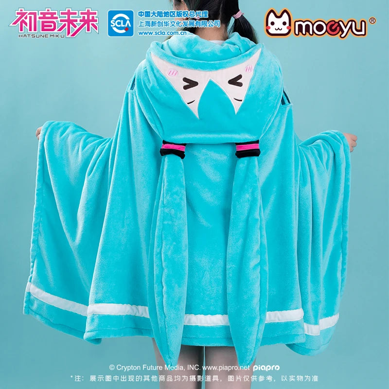 Vocaloid - Hatsune Miku: Official Hooded Blanket - Moeyu