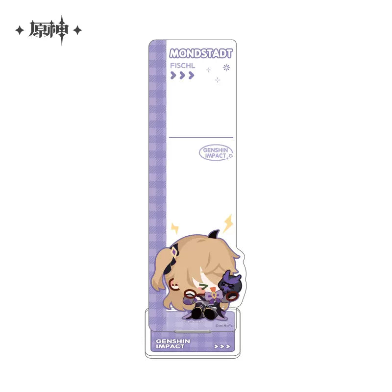 [Pre-order] Genshin Impact - Chibi Series: Sticky Note Acrylic Stand - miHoYo