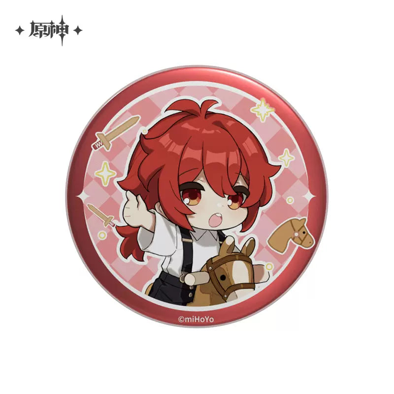 [Pre-order] Genshin Impact - Character Series Tinplate Badges - miHoYo