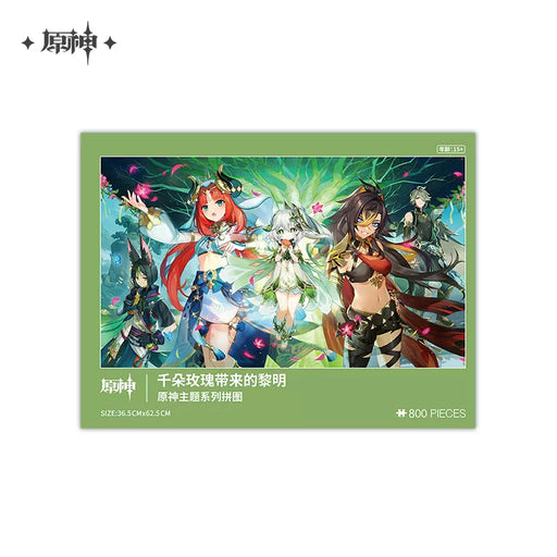 [Pre-order] Genshin Impact - Morn of A Thousand Roses 800 Piece Puzzle - miHoYo