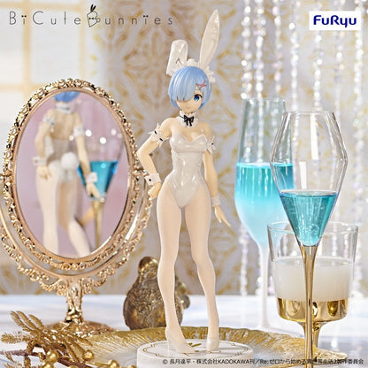 Re:Zero - Rem: BiCute Bunnies (White Pearl Ver.) - FuRyu