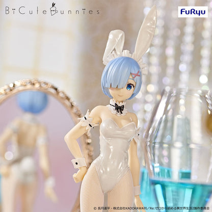 Re:Zero - Rem: BiCute Bunnies (White Pearl Ver.) - FuRyu