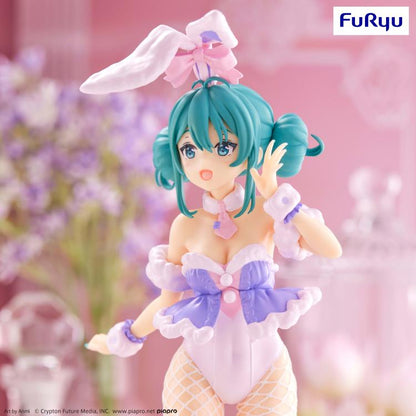 Vocaloid - Hatsune Miku: BiCute Bunnies White Rabbit (Purple Ver.) - FuRyu