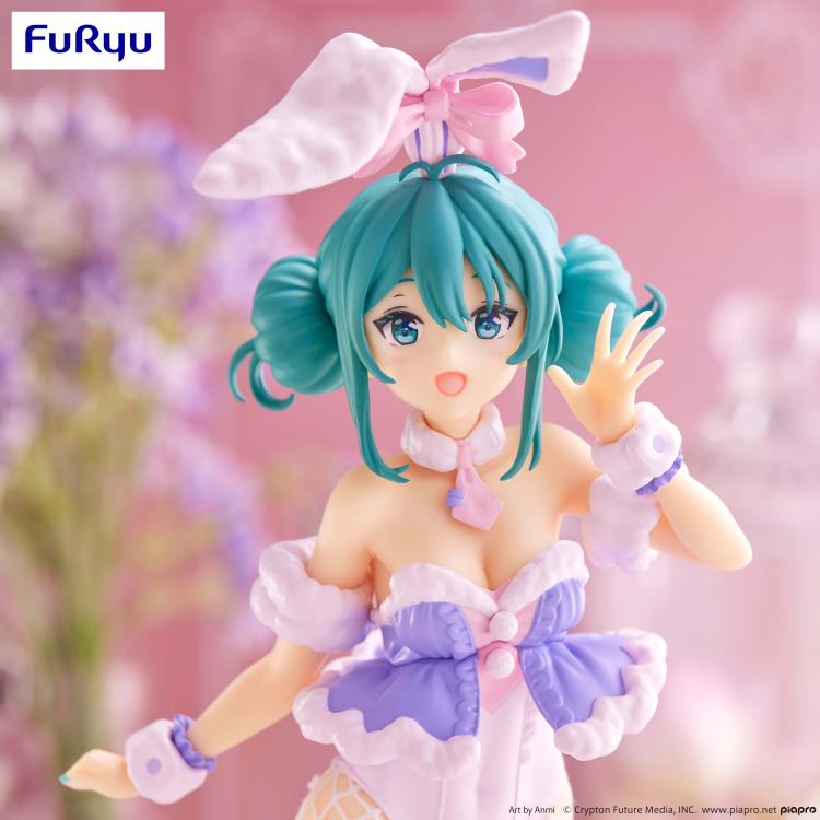 Vocaloid - Hatsune Miku: BiCute Bunnies White Rabbit (Purple Ver.) - FuRyu