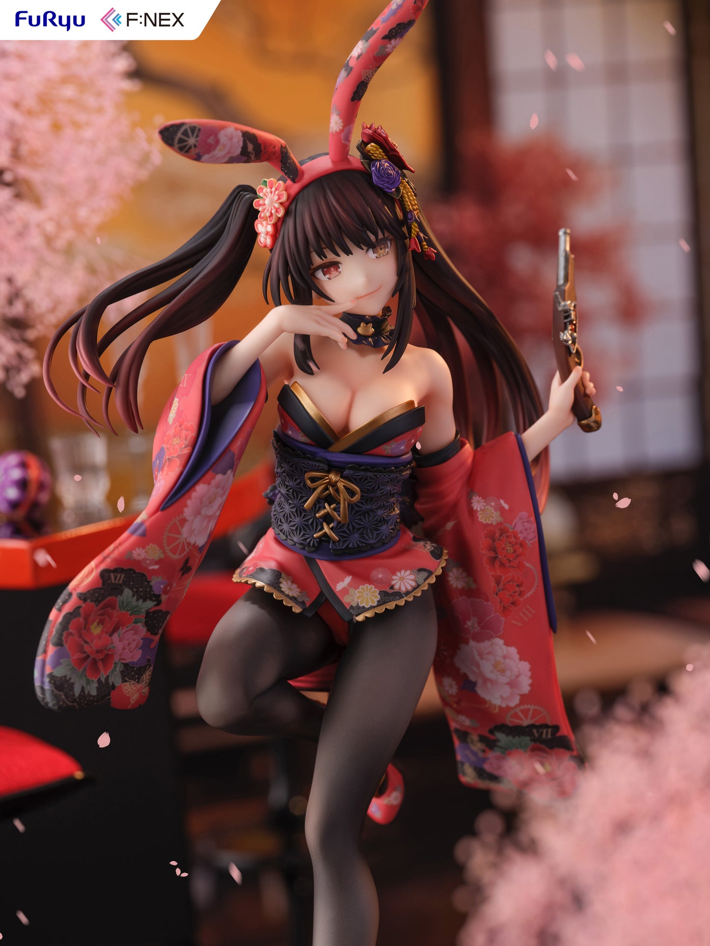 [Pre-order] Date A Live V - Kurumi Tokisaki: Wa-Bunny Figure 1/7 - FuRyu