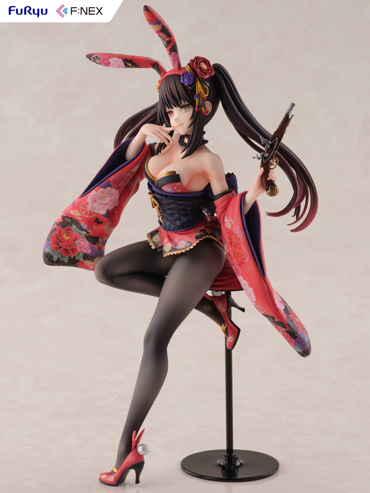 [Pre-order] Date A Live V - Kurumi Tokisaki: Wa-Bunny Figure 1/7 - FuRyu