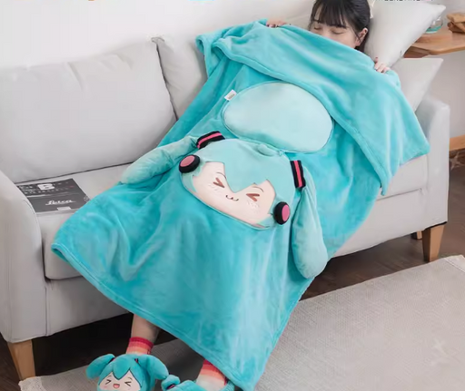 Vocaloid - Hatsune Miku: Multi-Functional Pillow Blanket - Moeyu