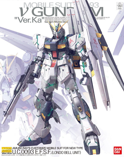 [Pre-order] MG 1/100 RX-93 NU Gundam VER. KA [Re-issue 2024] - Gundam