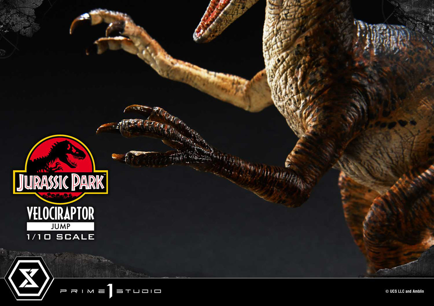 [Pre-order] Jurassic Park - Prime Collectable: Velociraptor Jump 1/10 - Prime 1 Studio