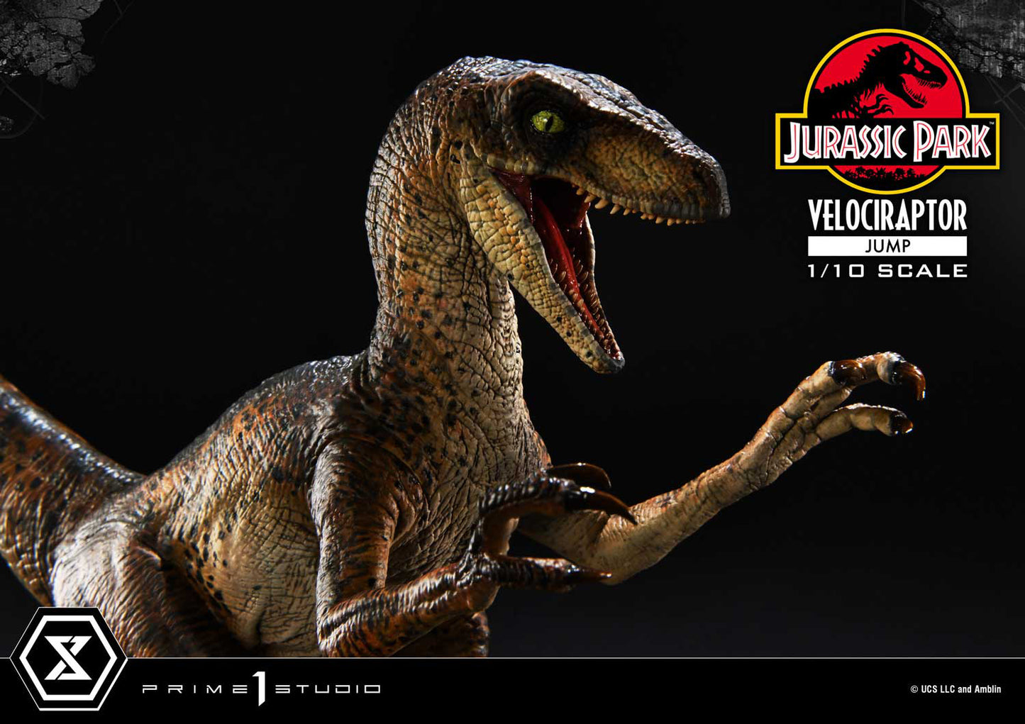 [Pre-order] Jurassic Park - Prime Collectable: Velociraptor Jump 1/10 - Prime 1 Studio