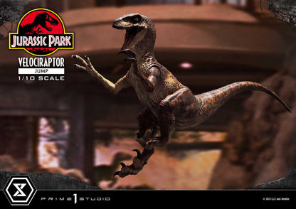 [Pre-order] Jurassic Park - Prime Collectable: Velociraptor Jump 1/10 - Prime 1 Studio