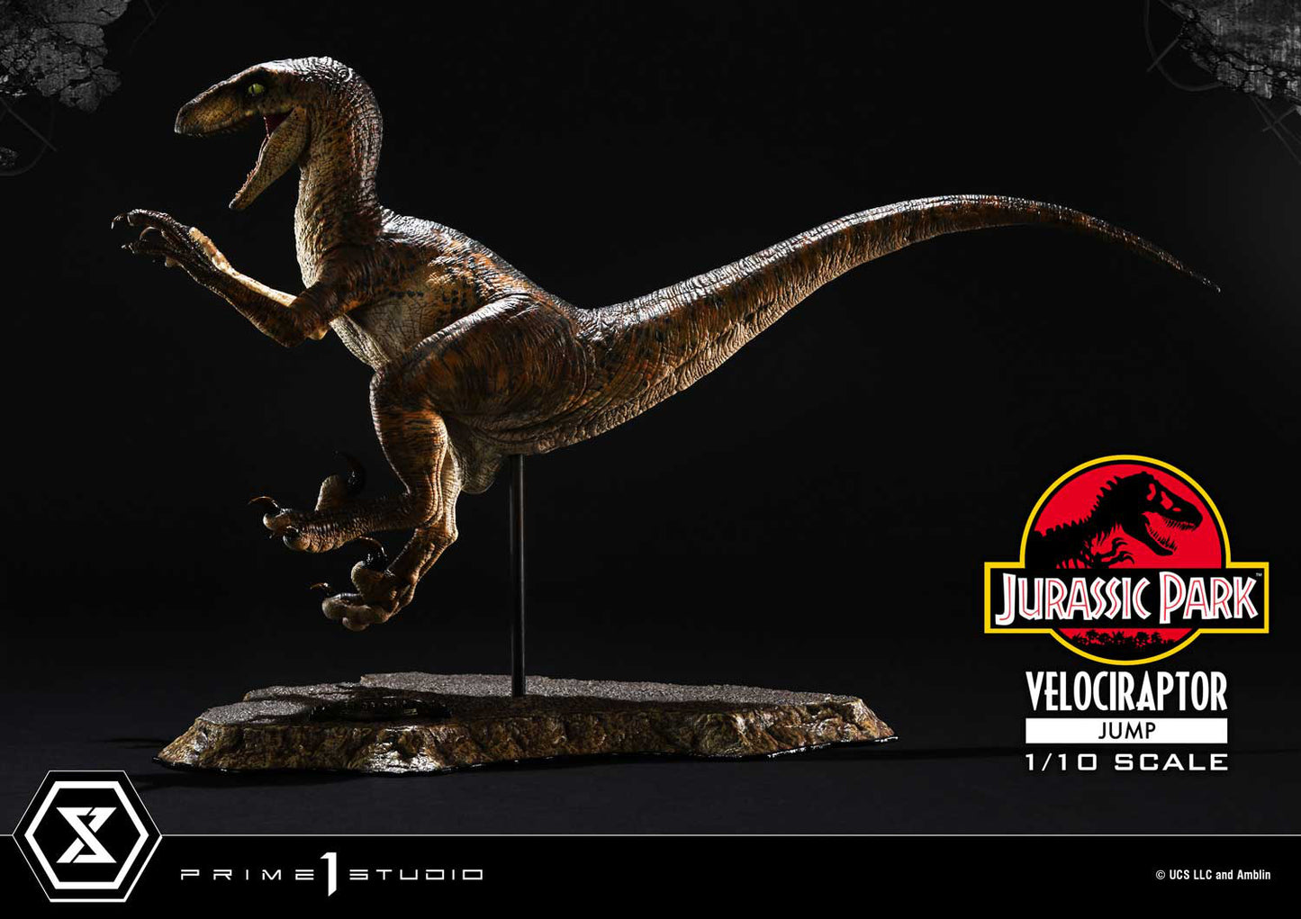 [Pre-order] Jurassic Park - Prime Collectable: Velociraptor Jump 1/10 - Prime 1 Studio