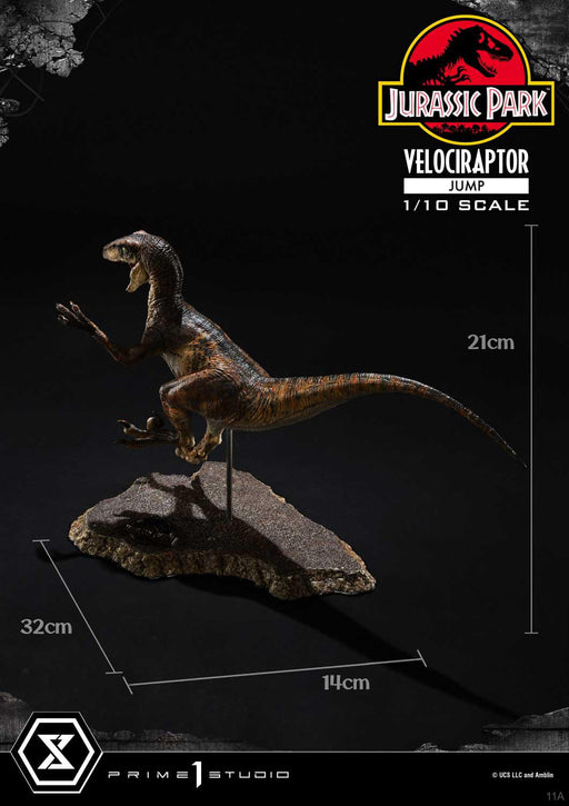 [Pre-order] Jurassic Park - Prime Collectable: Velociraptor Jump 1/10 - Prime 1 Studio