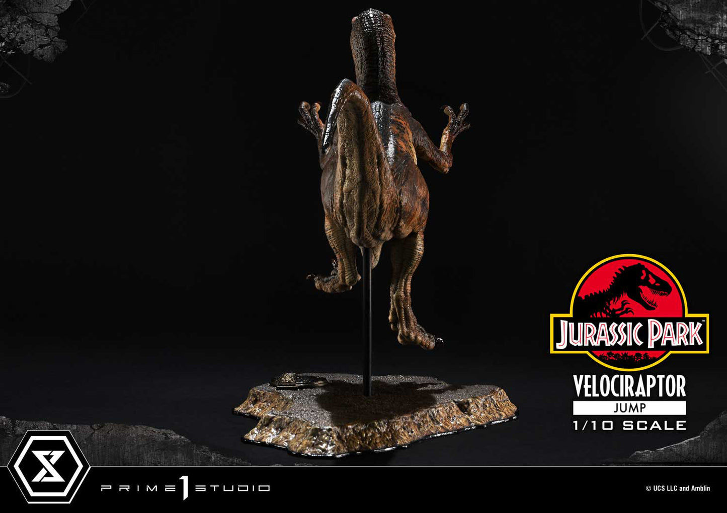 [Pre-order] Jurassic Park - Prime Collectable: Velociraptor Jump 1/10 - Prime 1 Studio