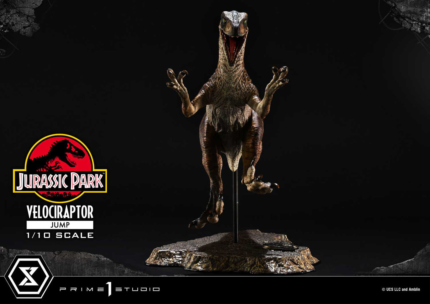 [Pre-order] Jurassic Park - Prime Collectable: Velociraptor Jump 1/10 - Prime 1 Studio