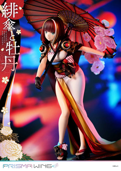 [Pre-order] Original Character - Fujichoco's Original Illustration: Scarlet Umbrella And Peony 1/7 - PRISMA WING