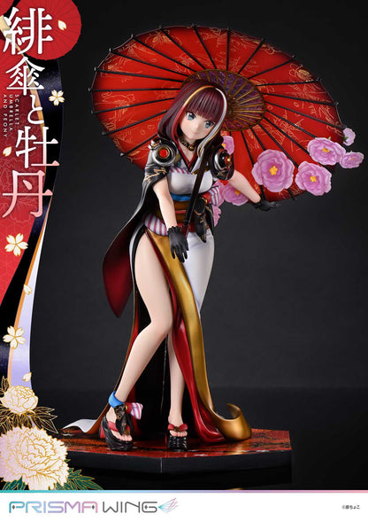 [Pre-order] Original Character - Fujichoco's Original Illustration: Scarlet Umbrella And Peony 1/7 - PRISMA WING