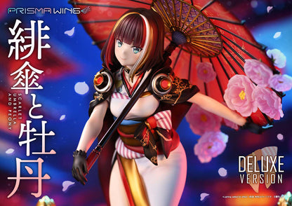 [Pre-order] Original Character - Fujichoco's Original Illustration: Scarlet Umbrella And Peony Deluxe Version 1/7 - PRISMA WING