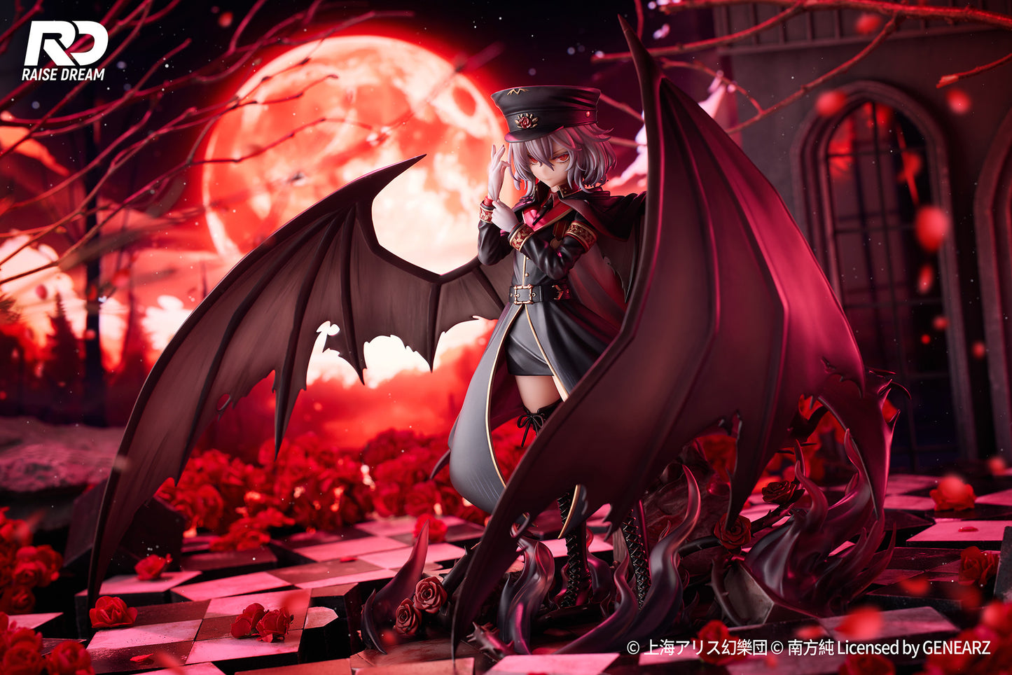 [Pre-order] Touhou Project - Remilia Scarlet: Military Uniform Ver. (Illustration by Minakata Sunao) 1/6 - RaiseDream