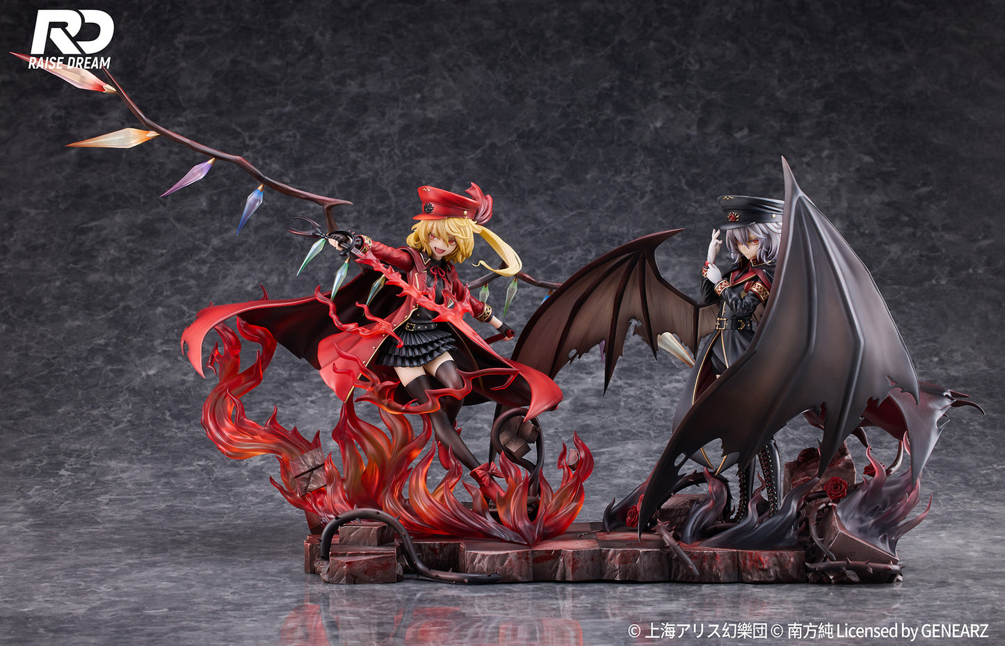 [Pre-order] Touhou Project - Remilia Scarlet: Military Uniform Ver. (Illustration by Minakata Sunao) 1/6 - RaiseDream