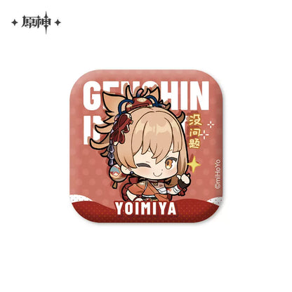 [Pre-order] Genshin Impact - Character Emoji Series: Square Badges - miHoYo