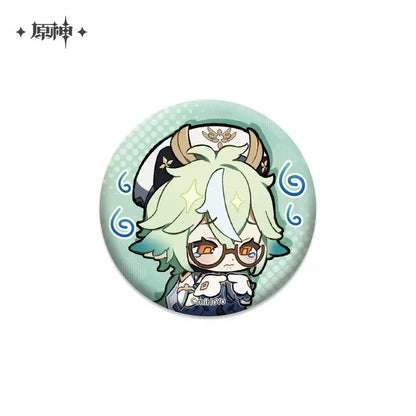 [Pre-order] Genshin Impact - Chibi Series Emoji Tinplate Badges - miHoYo