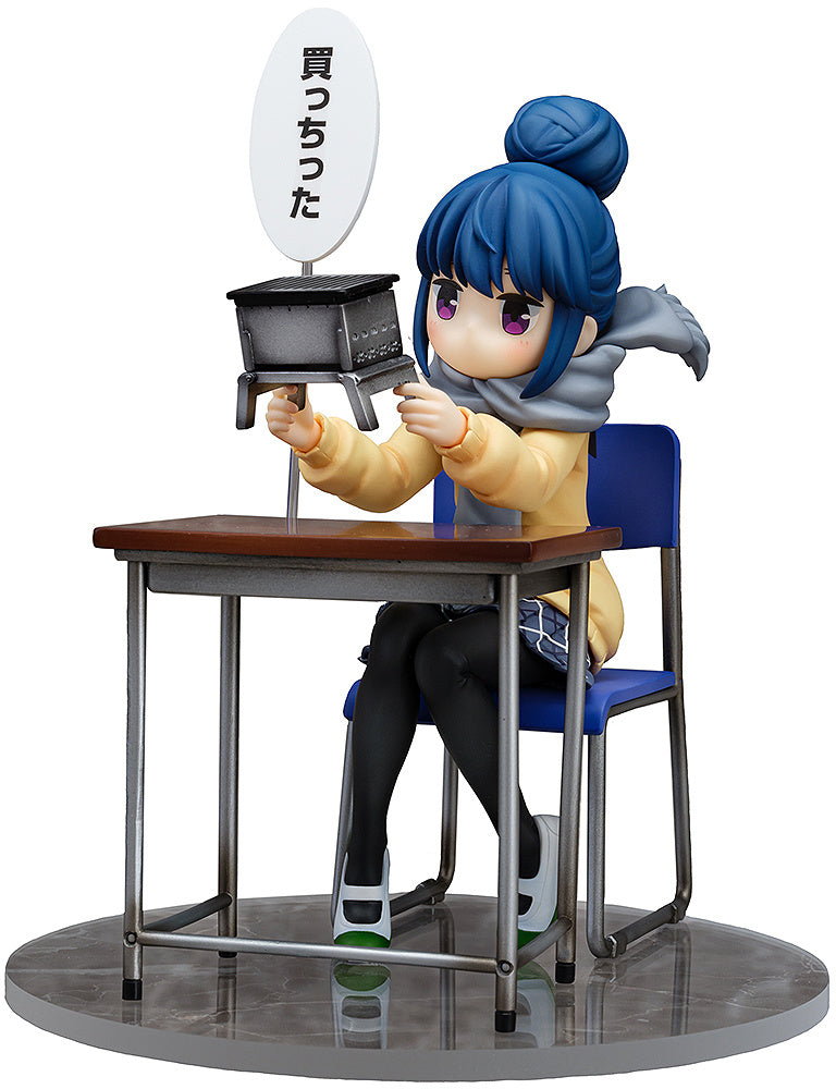 [Pre-order] Laid-Back Camp - Rin Shima: Look What I Bought Ver. 1/7 - THE KLOCKWORX